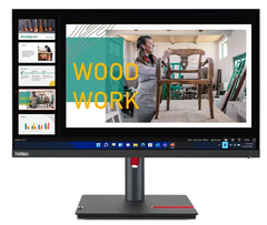 (<tc>새로운</tc>) Lenovo ThinkVision P24q-30 23.8" 테두리 없는 IPS 디스플레이, 1000:1, 4-6ms, 2560x1440, 300니트, 99% sRGB, HDMI+DP+DP(출력), 틸트/스위블/리프트/피벗, USB 허브, 이더넷, TCO 9.0, ES, EPEAT Gold|PN:63B4GAR6WW