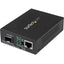 StarTech MCM1110SFP Gigabit Ethernet Fiber Media Converter | USED