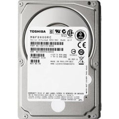 Refurbished | Toshiba MBF2600RC 600GB 10K 16MB Cache SAS 6Gb/s 2.5inch HDD Refurbished