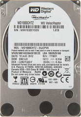 Refurbished | WD VelociRaptor WD1000CHTZ 1TB 10K RPM SATA 6Gb/s 2.5inch HDD Refurbished