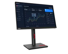 (New Vendor) Lenovo ThinkVision T22i-30 21.5" Borderless IPS Display, 1000:1, 4-6ms, 1920x1080, 250nits, 99% sRGB, VGA+DP+HDMI, Tilt / Swivel / Lift / Pivot, USB Hub, TCO 9.0, ES, EPEAT Gold|PN:63B0MAR6WW
