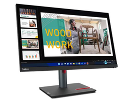 (<tc>새로운</tc>) Lenovo ThinkVision P24q-30 23.8" 테두리 없는 IPS 디스플레이, 1000:1, 4-6ms, 2560x1440, 300니트, 99% sRGB, HDMI+DP+DP(출력), 틸트/스위블/리프트/피벗, USB 허브, 이더넷, TCO 9.0, ES, EPEAT Gold|PN:63B4GAR6WW