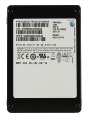 Refurbished | Samsung MZILS7T6HMLS-00007 PM1633a 7.68TB SAS 12Gbps 2.5Inch SSD