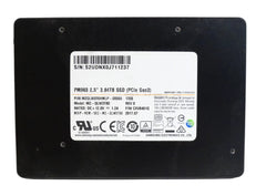 翻新 |三星MZQLW3T8HMLP 3.84TB PM963 Pci-E 3.0 X4 2.5 吋 NVMe SSD