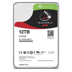 Refurbished | Seagate ST12000VN0007 Ironwolf NAS 12TB 7.2k SATA-6Gbps 3.5inch HDD