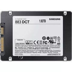 全新|三星883 DCT MZ-7LH1T9NE SSD 1.92 TB SATA 6GB/S全新