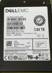 翻新| Samsung MZILT3T8HALS0D4 PM1643 3.84TB SAS 12GBPS 2.5英寸SSD Dell OEM