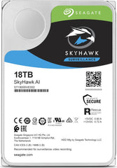 全新| SEAGATE ST18000VE002 SKYHAWK AI 18TB 7.2K SATA-6GBPS 512E 3.5英寸HDD