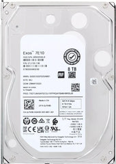 全新| SEAGATE EXOS 7E10 ST8000NM023B 8TB 7.2K RPM SATA-6GB/S 3.5英寸內部HDD全新Dell OEM