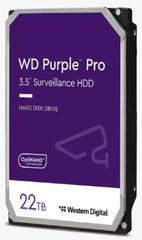 Brand New | WD PURPLE PRO WD221PURP 22TB SATA 6Gb/s 3.5inch Smart Video Hard Drive