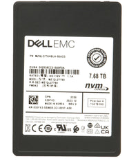 翻新|三星MZQL27T6HBLA-00AD3 7.68TB U.2 PCIE GEN4 X4 NVME 2.5英寸V-NAND TLC SSD。