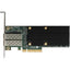 Dell JF0FV Chelsio T520-CR 高性能デュアル ポート 10 GbE ユニファイド ワイヤ アダプタ PCI Express x8、光ファイバー |使用済み