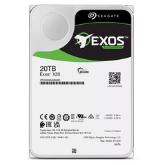 翻新| SEAGATE ST20000NM007D EXOS X20 20TB SATA 6GB/S 7.2K RPM 3.5英寸硬盘驱动器