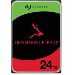 全新| Seagate ST24000NT002 Ironwolf Pro 24TB 7.2K RPM SATA 6GB/S 3.5英寸内部HDD