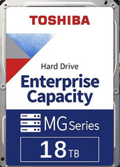 Refurbished | Toshiba HDEPYA0SMB51 Enterprise Capacity 18TB 7.2K SAS-12Gbps 3.5inch HDD