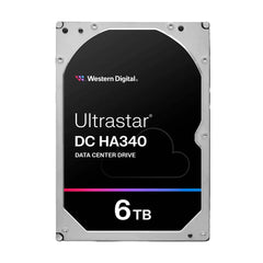 Brand New | WD WUS721206BLE6L4 Ultrastar DC HA340 6TB 7.2k SATA-6Gbps 256MB 512e 3.5Inch Enterprise HDD