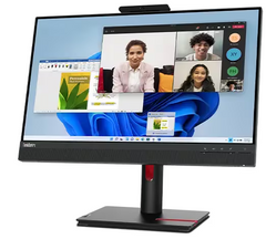(<tc>全新行货</tc>) ThinkCentre Tiny-in-One 24 G5,23.8 英寸宽 LED 显示屏,1000:1,4-6 毫秒,1920 x 1080,250 尼特,99% sRGB,DP+HDMI,FHD/RGB Cam,EPEAT Gold 组装,搭配 ThinkCentre Tiny 成为一体机|PN:12NAGAR1WW