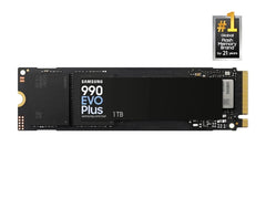 Brand New | SAMSUNG MZ-V9S1T0BW 990 Evo Plus 1TB PCIe Gen 4.0 x4 / 5.0 x2 NVMe 2.0 M.2 SSD