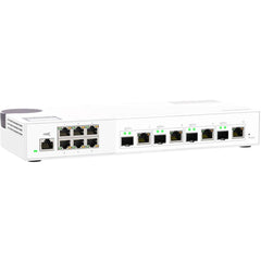 (NEW VENDOR) QNAP QSW-M2106-4C 4 Ports 10GbE + 6 Ports 2.5GbE Layer 2 Managed Switch Switching Capacity: 110Gbps | Management Type: Web Managed - C2 Computer