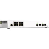 (NEW VENDOR) QNAP QSW-M2108-2C 2 Ports 10GbE + 8 Ports 2.5GbE Layer 2 Managed Switch Switching Capacity: 96Gbps | Management Type: Web Managed - C2 Computer