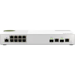(NEW VENDOR) QNAP QSW-M2108-2C 2 Ports 10GbE + 8 Ports 2.5GbE Layer 2 Managed Switch Switching Capacity: 96Gbps | Management Type: Web Managed - C2 Computer