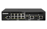 (NEW VENDOR) QNAP QSW-M2108R-2C 2 Ports 10GbE + 8 Ports 2.5GbE Layer 2 Managed Switch - C2 Computer