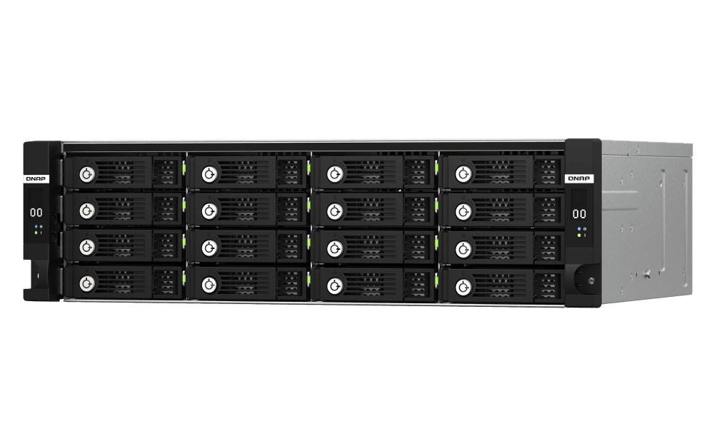 (NEW VENDOR) QNAP TL-R1620Sdc 16-Bay JBOD Storage Enclosure | 16 x 3.5" SAS 12G | 3U Rackmount - C2 Computer