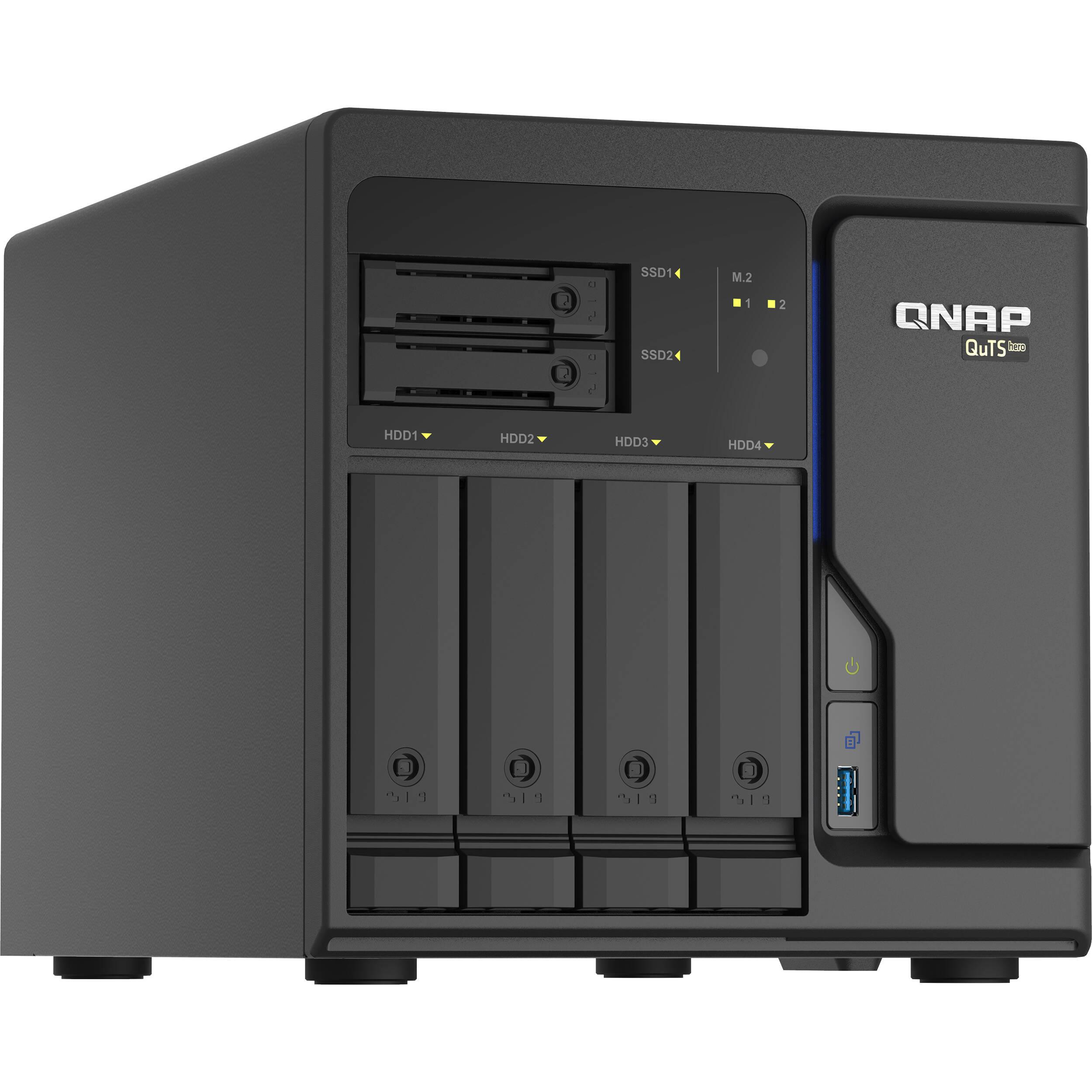 (NEW VENDOR) QNAP TS-h686-D1602-8G 6-Bay NAS | Intel Xeon D-1602 2.5GHz Dual Core (burst up to 3.2GHz) - C2 Computer