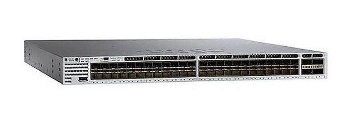(USED) CISCO WS-C3850-48XS-S 48x 10GB SFP+ 4x 40GB QSFP+ F-B Airflow Switch - C2 Computer