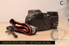 (特價一套)CANON EOS 600D +18-55mm Kit Set 單反相機, 旅行 Camera 90% NEW - C2 Computer