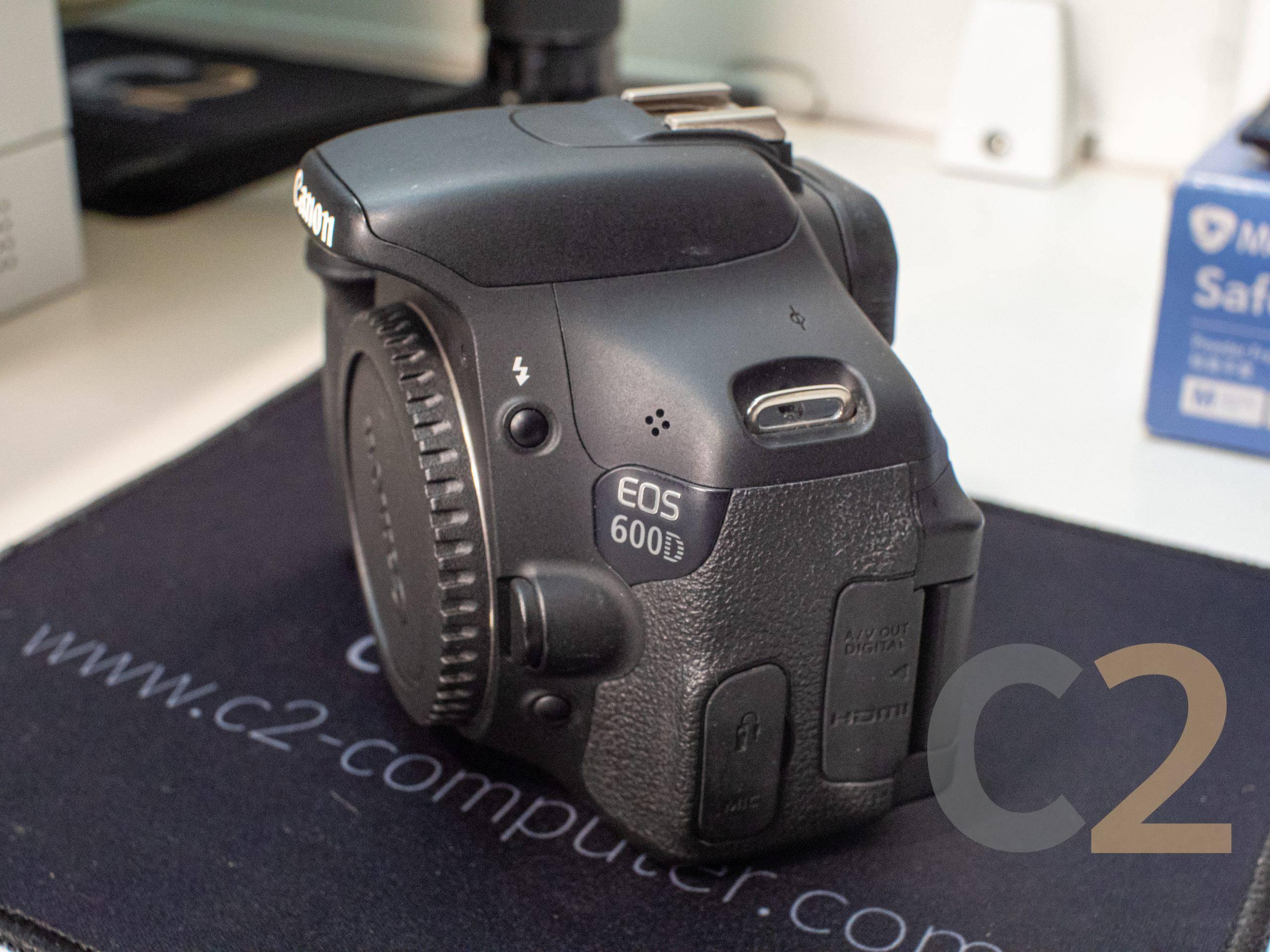 【特價一台二手】 CANON EOS 600D BODY ONLY 單反相機, 旅行 Camera 99% NEW - C2 Computer