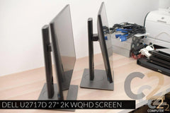 (特價一台)DELL 27inch U2717D 60HZ 8MS 2K 超窄邊 IPS顯示器 (有盒)(二手)95%NEW - C2 Computer