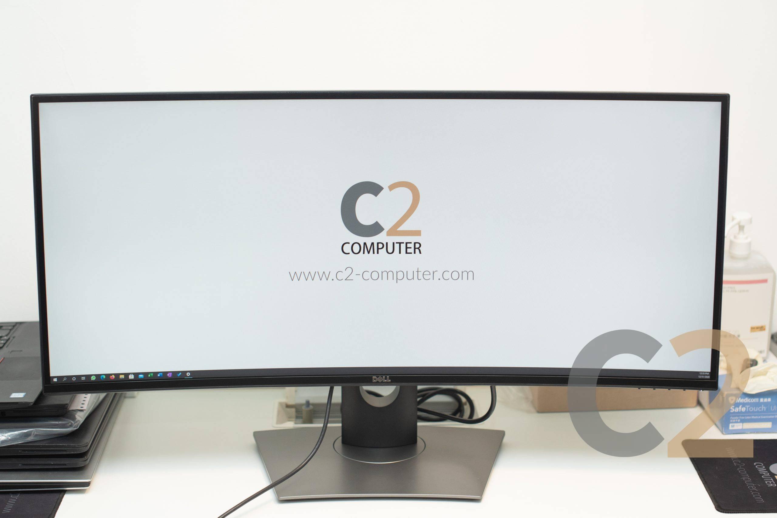 (特價一台) DELL 34inch UltraSharp U3419w 21:9 Type C x 1 DP x 2 HDMI x 2 sRGB 3440 x 1440 3K 60HZ 超窄邊 IPS顯示器 (二手有盒) 99% NEW - C2 Computer