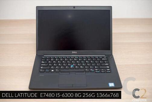 (特價二台) DELL Latitude E7480 i5-6300 8G 256G-SSD 14inch 1366x768 95% NEW (USED) - C2 Computer