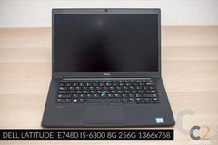 (特價二台) DELL Latitude E7480 i5-6300 8G 256G-SSD 14inch 1366x768 95% NEW (USED) - C2 Computer