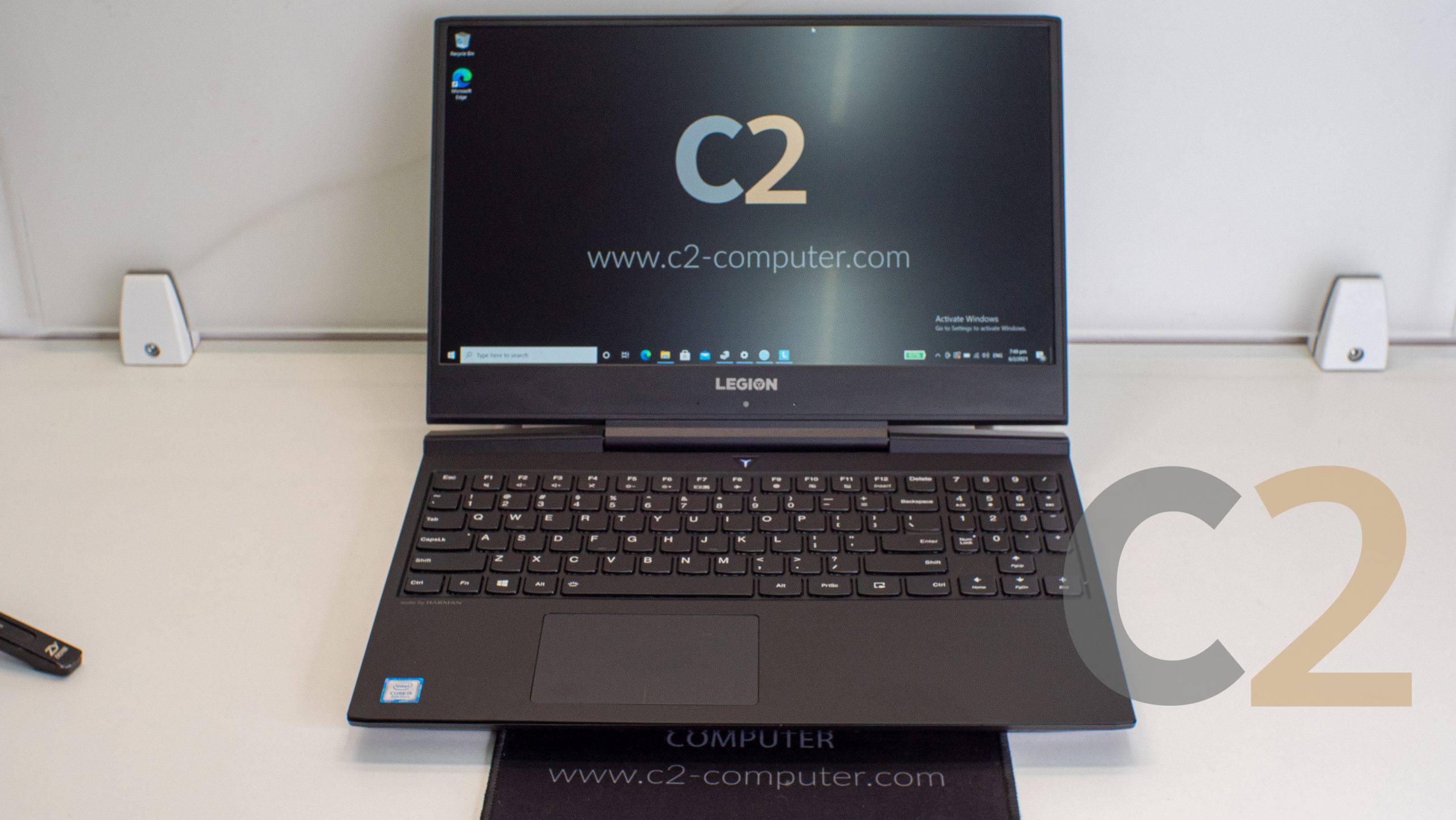 【特價二台】 LENOVO LEGION Y7000P 15.6inch i5-8300H 16G-DDR4 2666 256G-SSD M.2 PCIe + 1TB 2.5inch RTX 2060 6G 1920x1080 144Hz 電競本 99% - C2 Computer