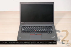 (特價一台) Lenovo ThinkPad T450 14inch i5-5200U,8G,256G, Ultrabook(二手) 95%NEW - C2 Computer