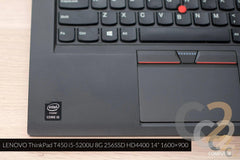 (特價一台) Lenovo ThinkPad T450 14inch i5-5200U,8G,256G, Ultrabook(二手) 95%NEW - C2 Computer