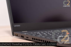 (特價一台) LENOVO Thinkpad T570 i5-7300U 16G 512G SSD HD 620 15.6inch 1920x1080 Mobile Workstation 移動工作站 95% NEW - C2 Computer