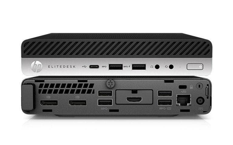 (NEW VENDOR) HP EliteDesk EliteDesk 800 G5 6 CORES i5-9500 3GHz 16G 512SSD 8JU06PA#AB5 USFF Ultra Small Form Factor - C2 Computer