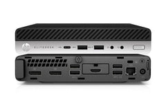 (NEW VENDOR) HP EliteDesk EliteDesk 800 G5 6 CORES i5-9500 3GHz 16G 512SSD 8JU06PA#AB5 USFF Ultra Small Form Factor - C2 Computer