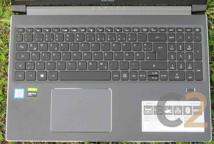 (USED) ACER Aspire A715-75G i5-10200H 4G 128-SSD NA GTX 1650 Ti 4GB 15.6inch 1920x1080 Gaming Laptop 95% - C2 Computer
