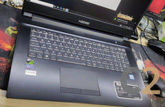 (USED) HASEE G7 I7-9750H 4G 128-SSD NA GTX 1660 TI 6G 17.3inch 1920x1080 Gaming Laptop 95% - C2 Computer
