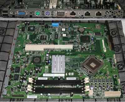 (USED) HP 419408-001 HP - SYSTEM BOARD FOR PROLIANT DL320 G5 90% NEW - C2 Computer