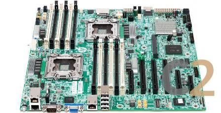 (USED) HP 757484-001 HP - SYSTEM BOARD FOR PROLIANT ML350E G8 V2 SERVER 90% NEW - C2 Computer