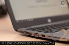 (USED) HP 820 G1 i7-4500U 4G NA 500G HD 4400 12.5inch 1366x768 Ultrabook 90% - C2 Computer
