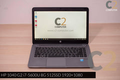 (USED) HP EliteBook 1040 G2 i7-5600U 4G 128G-SSD NA HD 5500 14inch 1920x1080 Ultrabook 90% - C2 Computer