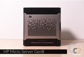 (特價一台)(USED) HPE MicroServer G8 E3-1230 v2 16G P222 RAID Samsung 256g 2.5inch 90% NEW - C2 Computer
