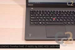 (特價一台)(USED) LENOVO ThinkPad T440 i7-4600U 4G 128G-SSD 14inch 1600x900 Business Laptop 商務辦公本 95% NEW - C2 Computer