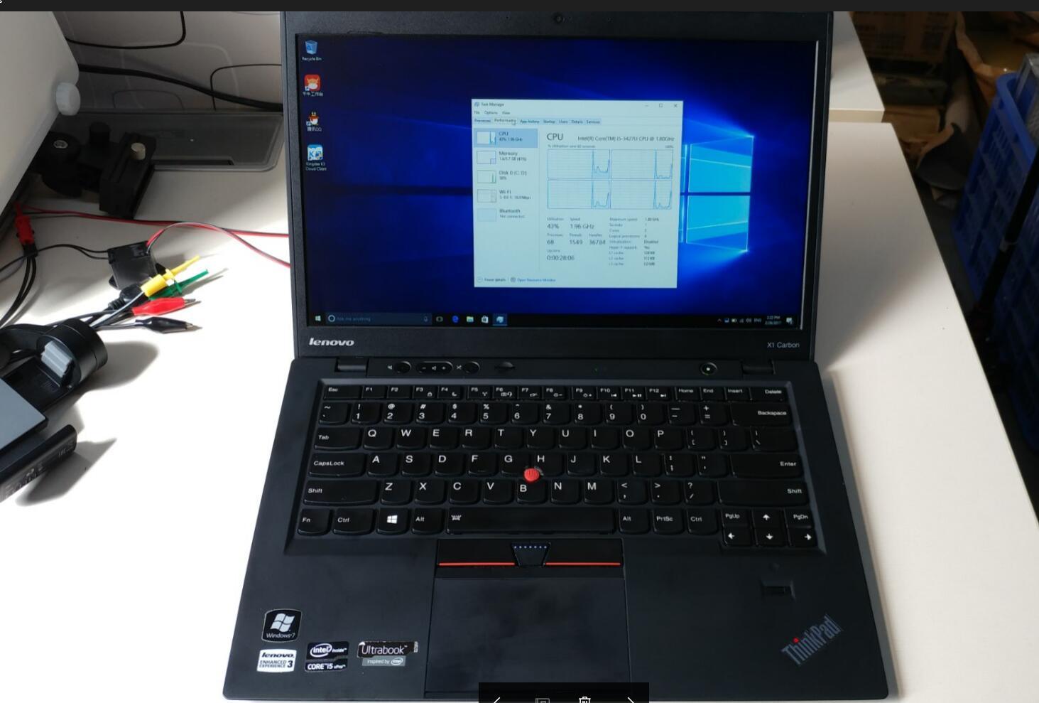 (USED) LENOVO X1 Carbon 2013 Gen1 i5-3317U 4G 128G-SSD NA HD 4000 14inch 1600x900 Ultrabook 90% - C2 Computer